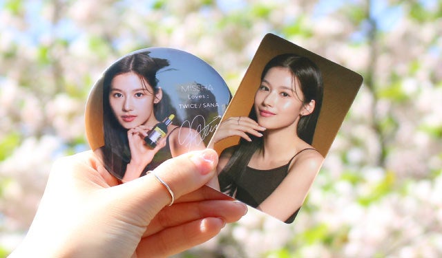 500 個限定 】TWICE SANA プレミアムグッズがもらえる！「ミシャ ビタ