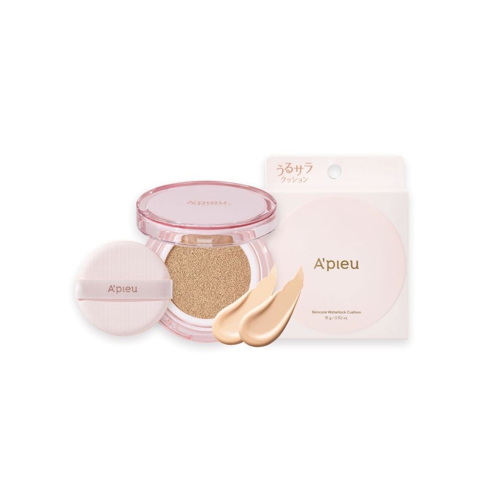 ひと塗りで華やかさ＋立体感 #液状フェイスパウダー「ウォーターロック