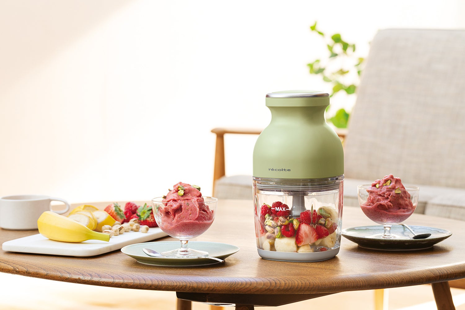 レコルト［コードレス カプセルカッター ボンヌ］に限定カラー「ペール