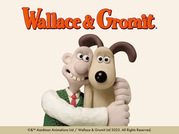 one'sterrace】「ウォレスとグルミット」「ひつじのショーン」グッズが