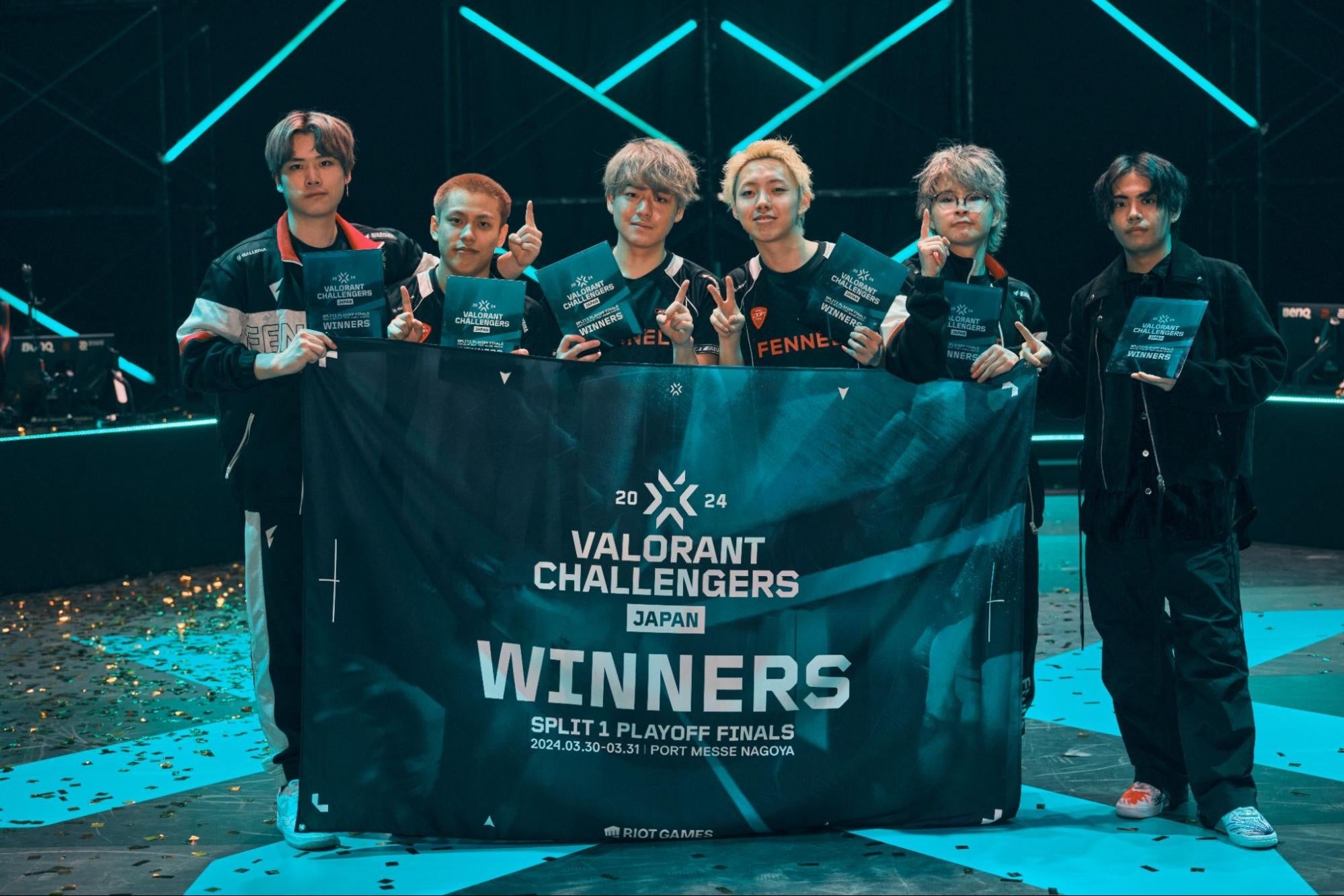 VALORANT Challengers Japan 2024 Split 1 Playoff Finals」「FENNEL