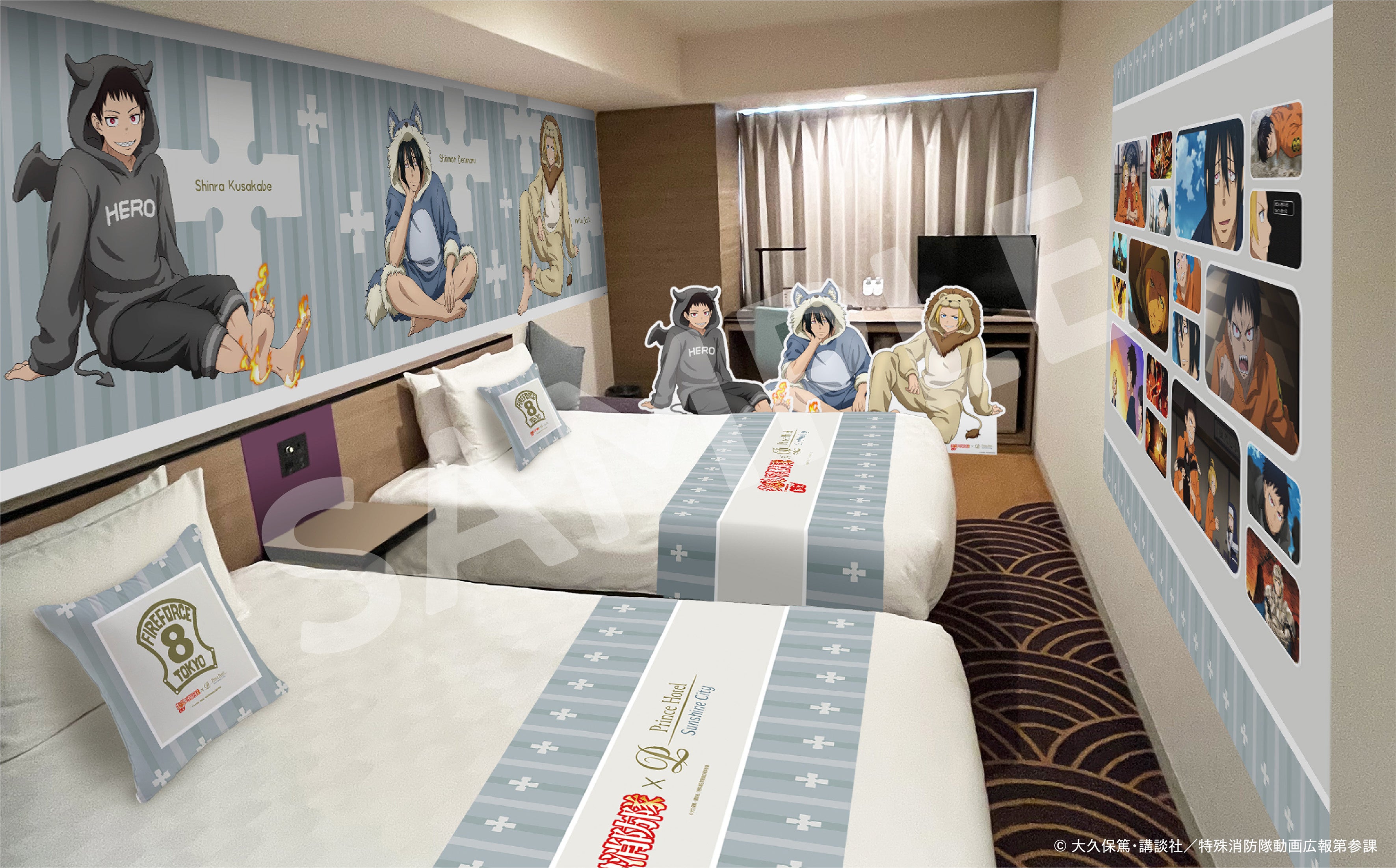サンシャインシティプリンスホテル】TVアニメ『炎炎ノ消防隊 参ノ章