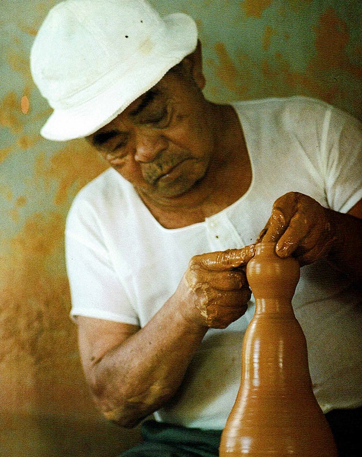 沖縄の重要無形文化財（人間国宝）】金城次郎氏 ［琉球陶器 45作品