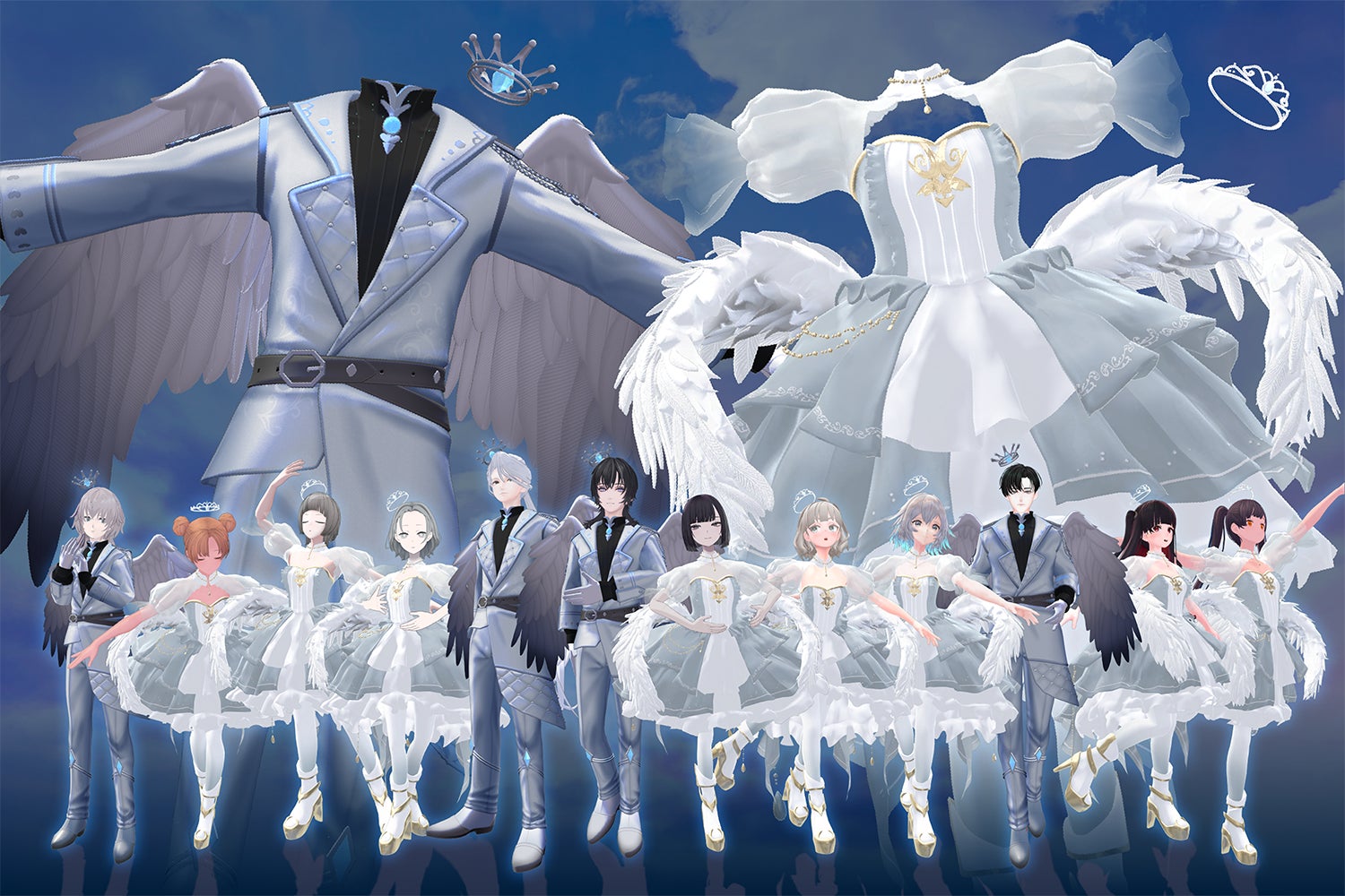 大丸・松坂屋アバター販売公式から、シーズンに合わせた新作衣装第4弾