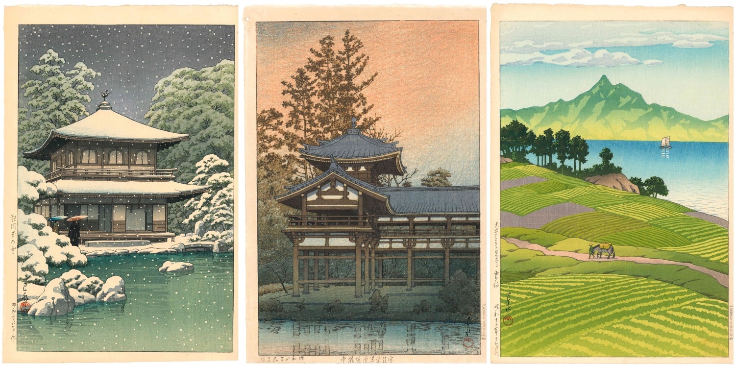 新版画の美― 川瀬巴水 木版画展を、GINZA SIXのArtglorieux GALLERY OF