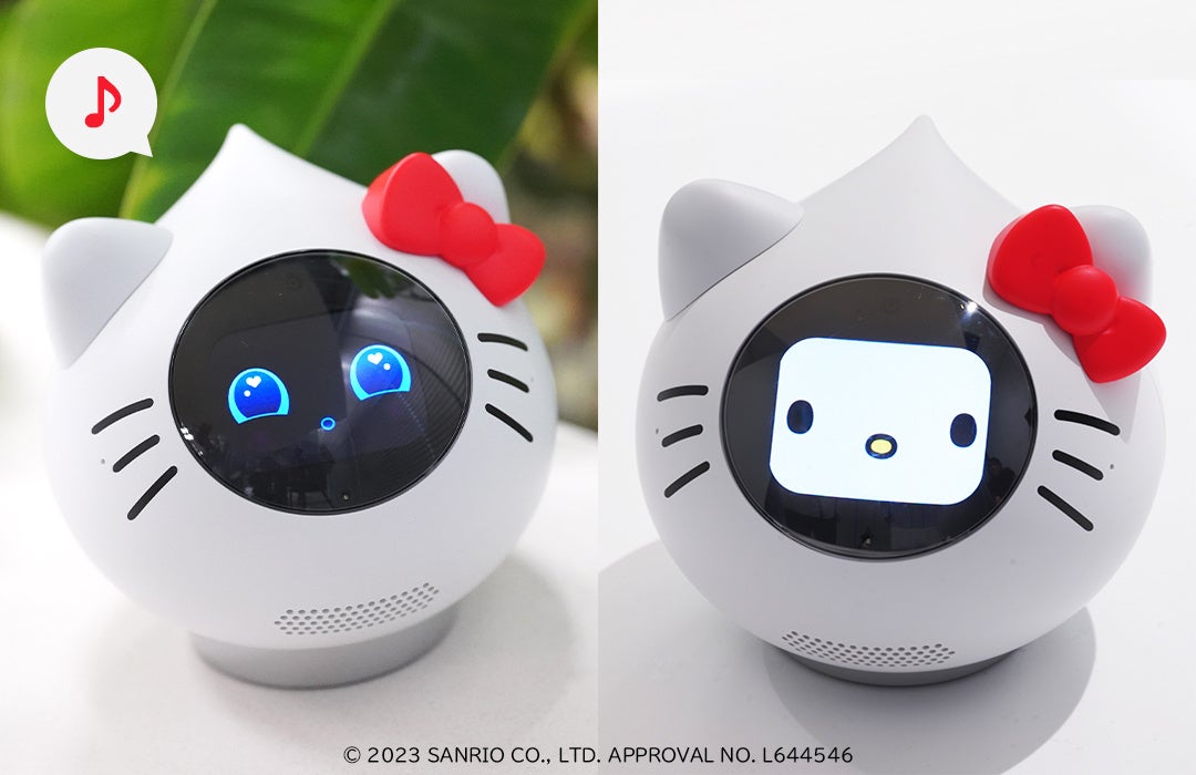 会話AIロボット「Romi」とハローキティがコラボ！ ハローキティ50周年