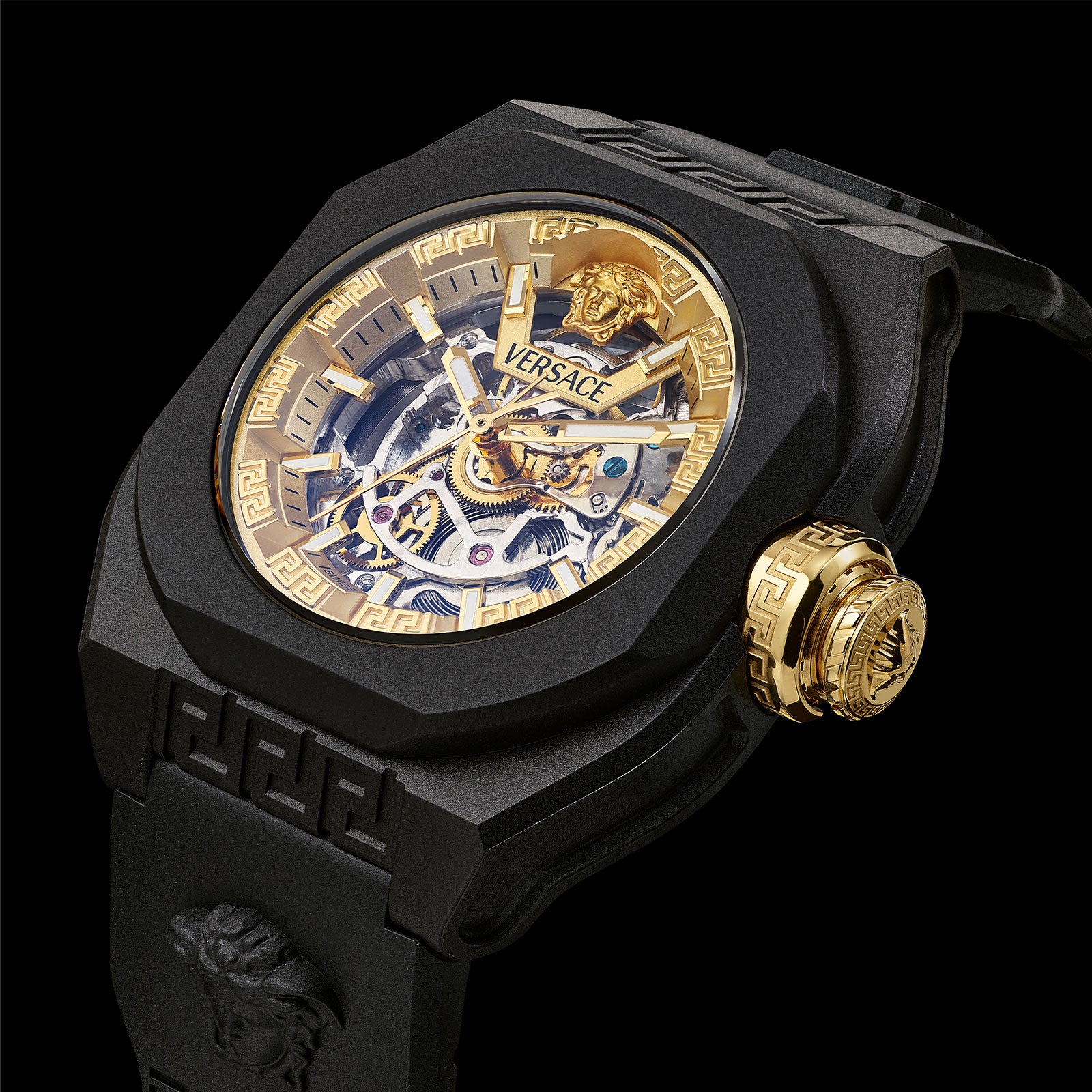 イタリアブランド『VERSACE』の腕時計から、エコセラミックケースと