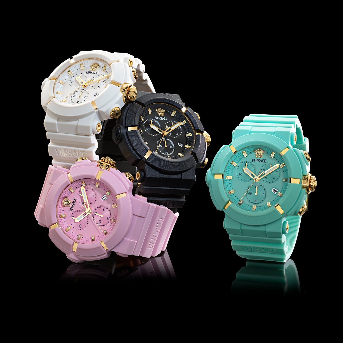 VERSACE』から軽量素材を使用した、スイスメイドのスポーティなクロノ