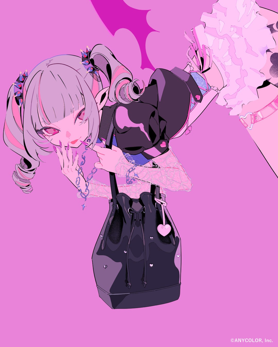 VTuberグループ「にじさんじ」に所属する葛葉と魔界ノりりむが