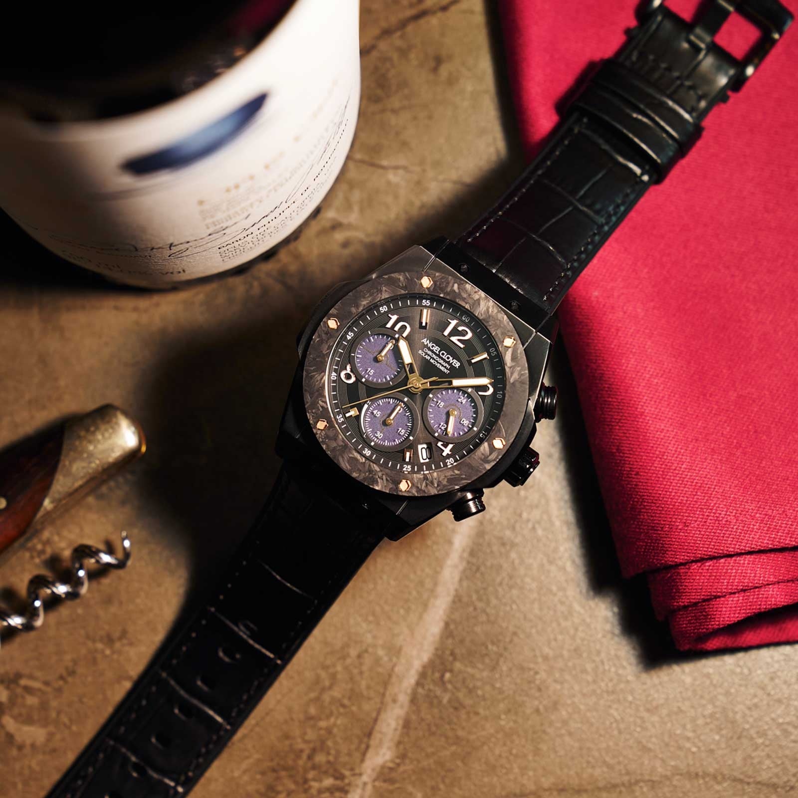 阿波藍染レザーが付属！ANGEL CLOVERから、『EXVENTURE SOLAR』の公式