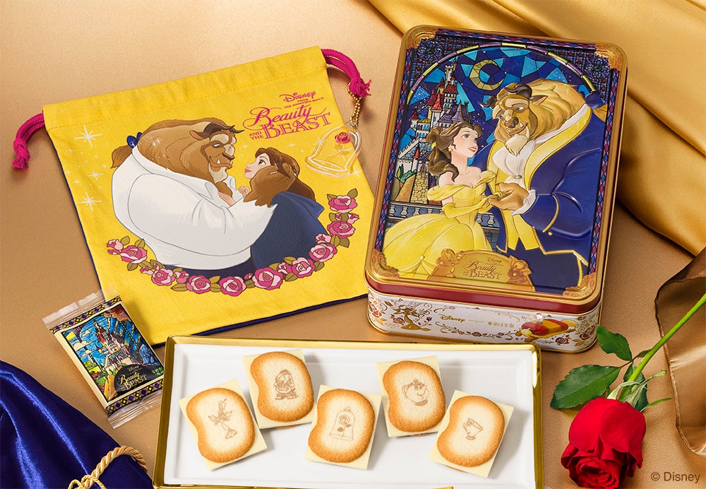 東京ばな奈】ディズニー『美女と野獣』がテーマの可愛すぎるスイーツが