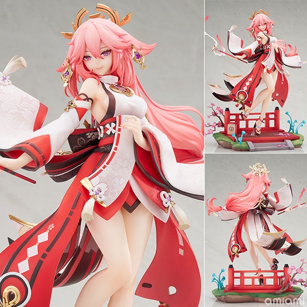 原神』より、「八重神子・浮世笑百姿Ver. 」フィギュアが登場