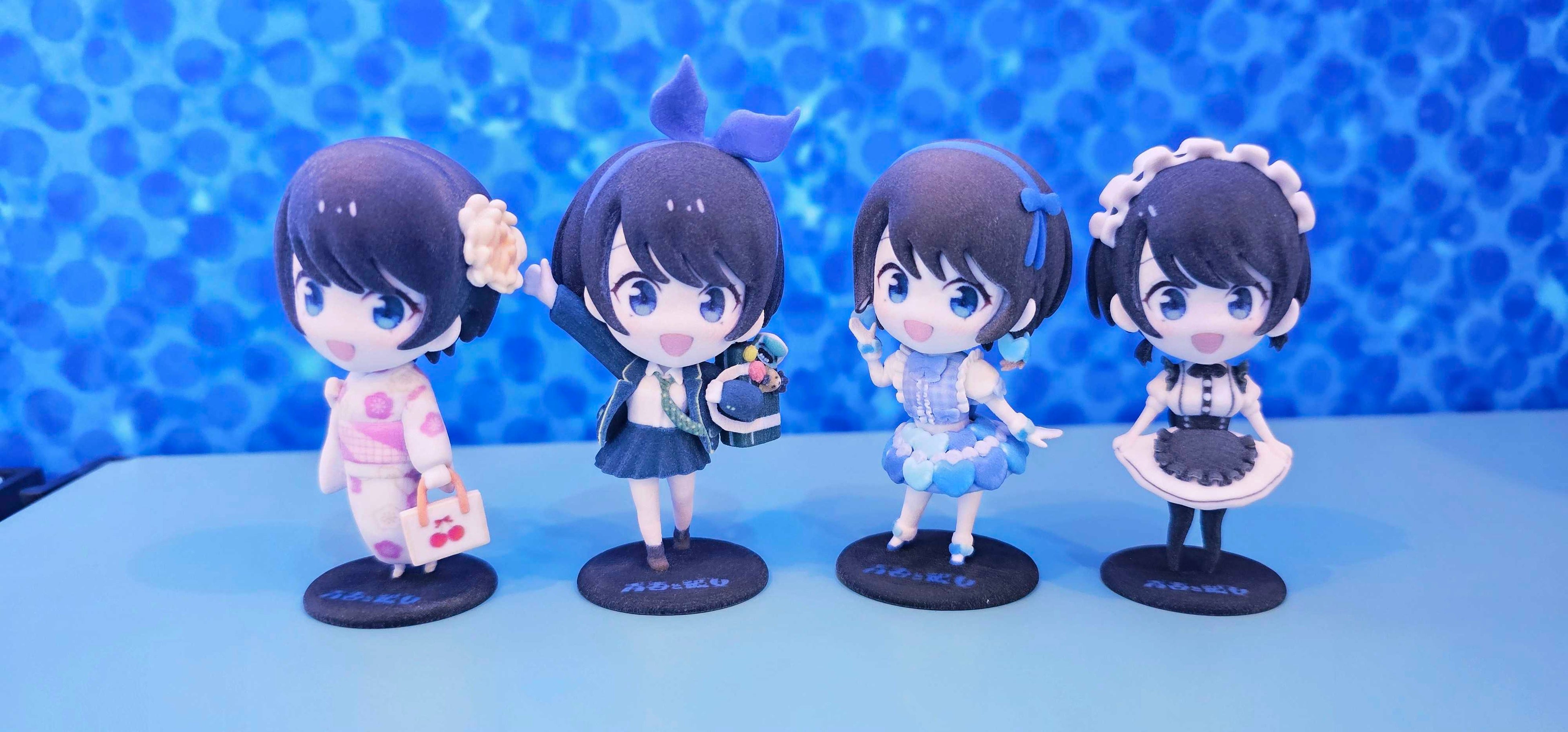 DMM.make 3Dプリント】「彼女、お借りします」のヒロイン更科瑠夏公式