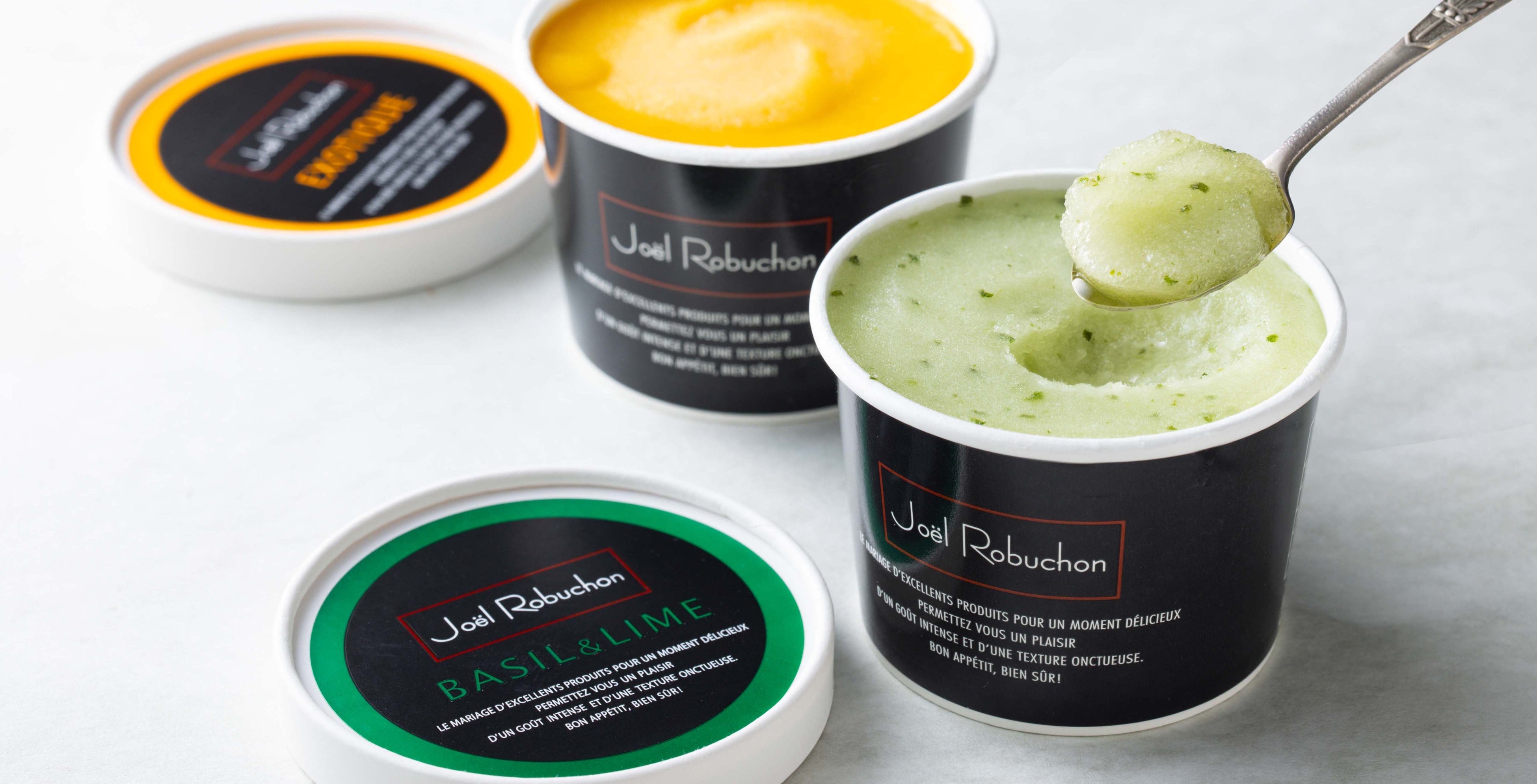 ジョエル・ロブションのアイス＆ソルベ2024年7月2日（火）より店頭で