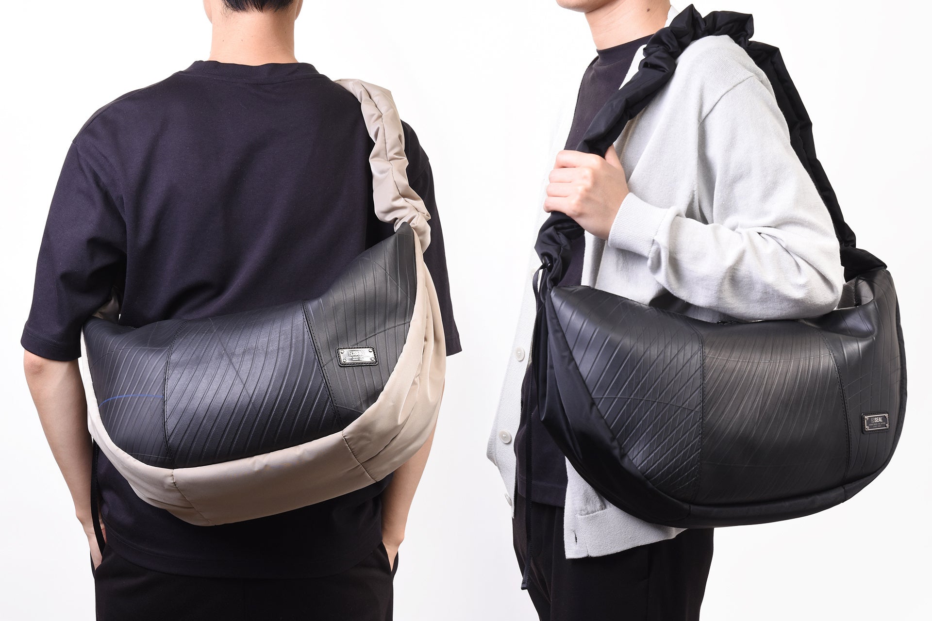 廃棄タイヤチューブを「持ち歩く価値」へ 〜 SEALより新3WAYバッグ