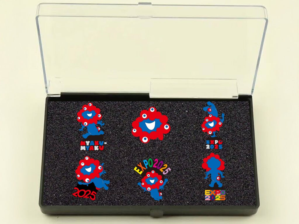 2025大阪・関西万博】「EXPO2025 ミャクミャク ピンズ6Pセット」新発売