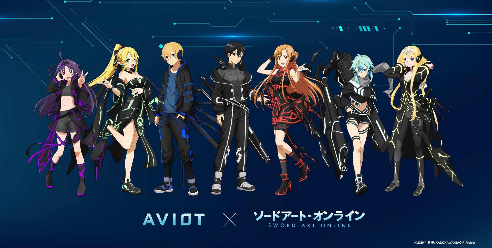 AVIOT ×『ソードアート・オンライン』の完全ワイヤレスイヤホンが発売