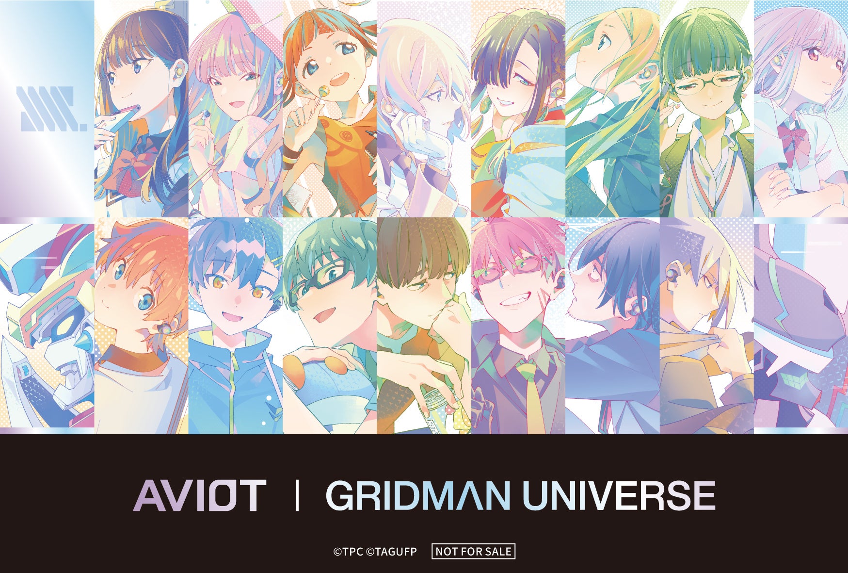 AVIOT｜『グリッドマン ユニバース』コラボ完全ワイヤレスイヤホン