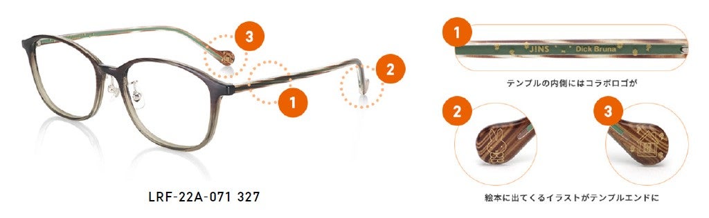 日本初※！近年SNSでも大人気のミッフィーがメガネに！「JINS×Dick