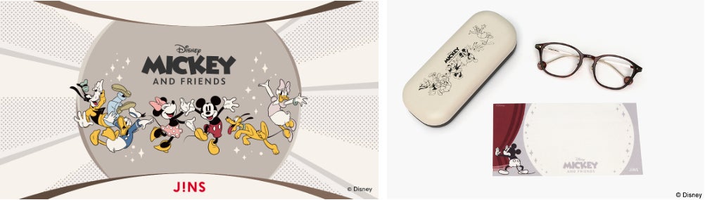 JINS / Disneyモデル」2024年新作アイウエア 3月7日（木）より続々登場