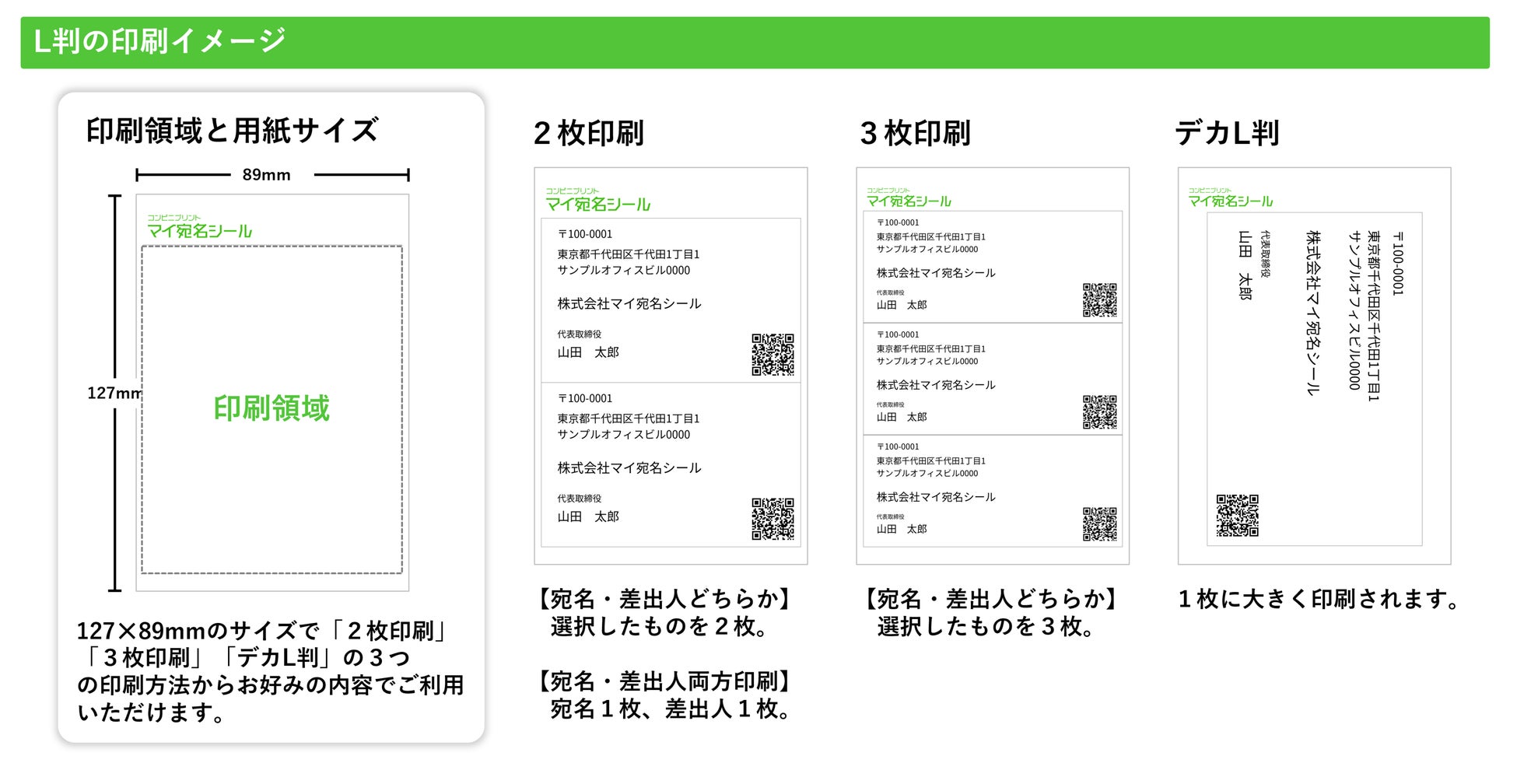 スマホから簡単操作で宛名シールを印刷できる『マイ宛名シール』が誕生