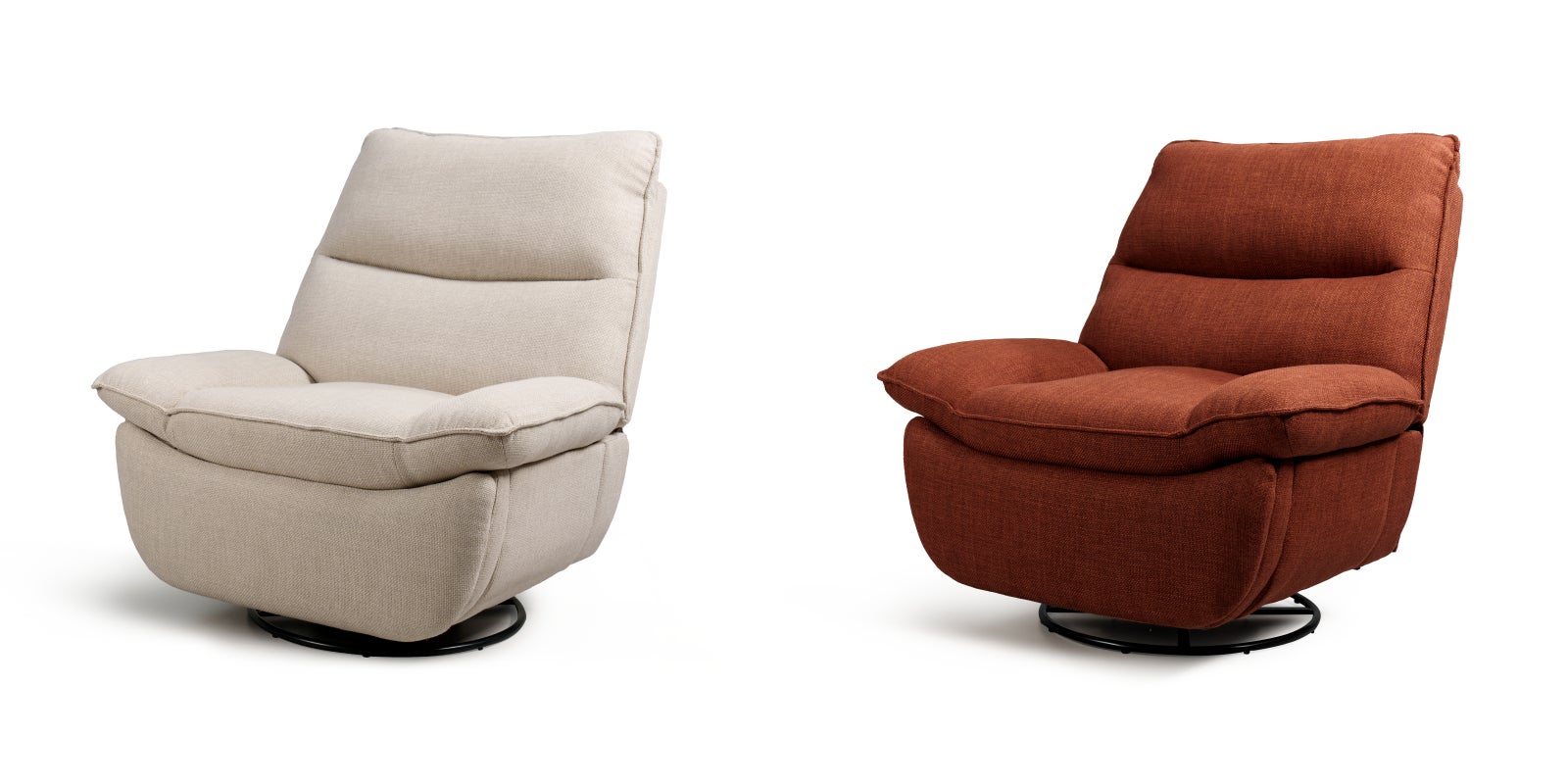 FlexiSpot からスイベル・ロッキング機能搭載、一人掛けリクライニング