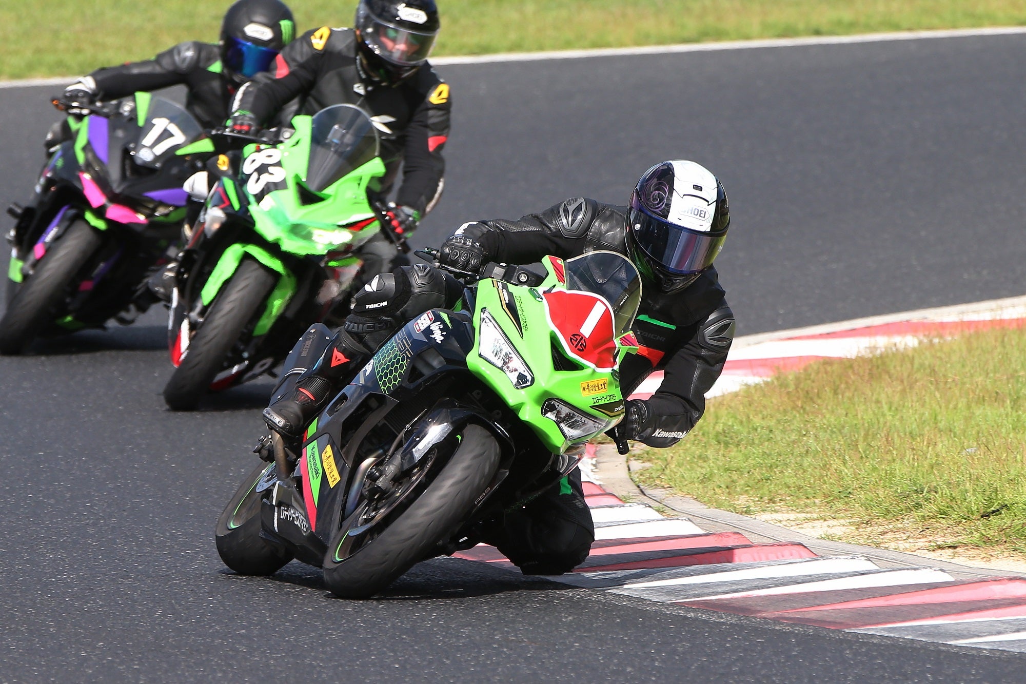 Kawasaki レーシングジャケット 中綿ナイロンジャケット taichi L