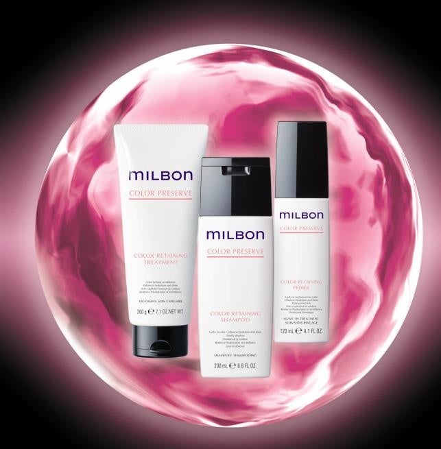 グローバルヘアケアブランド“milbon”から、サロンカラー直後の美しい髪