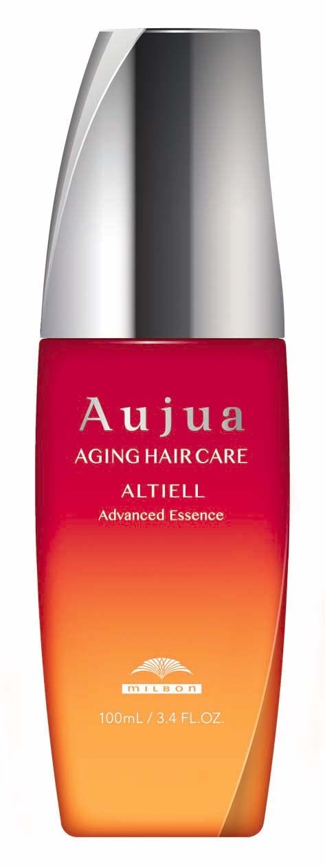 Aujuaより、根元から毛先まで芯があるのにやわらかな髪へ導く新