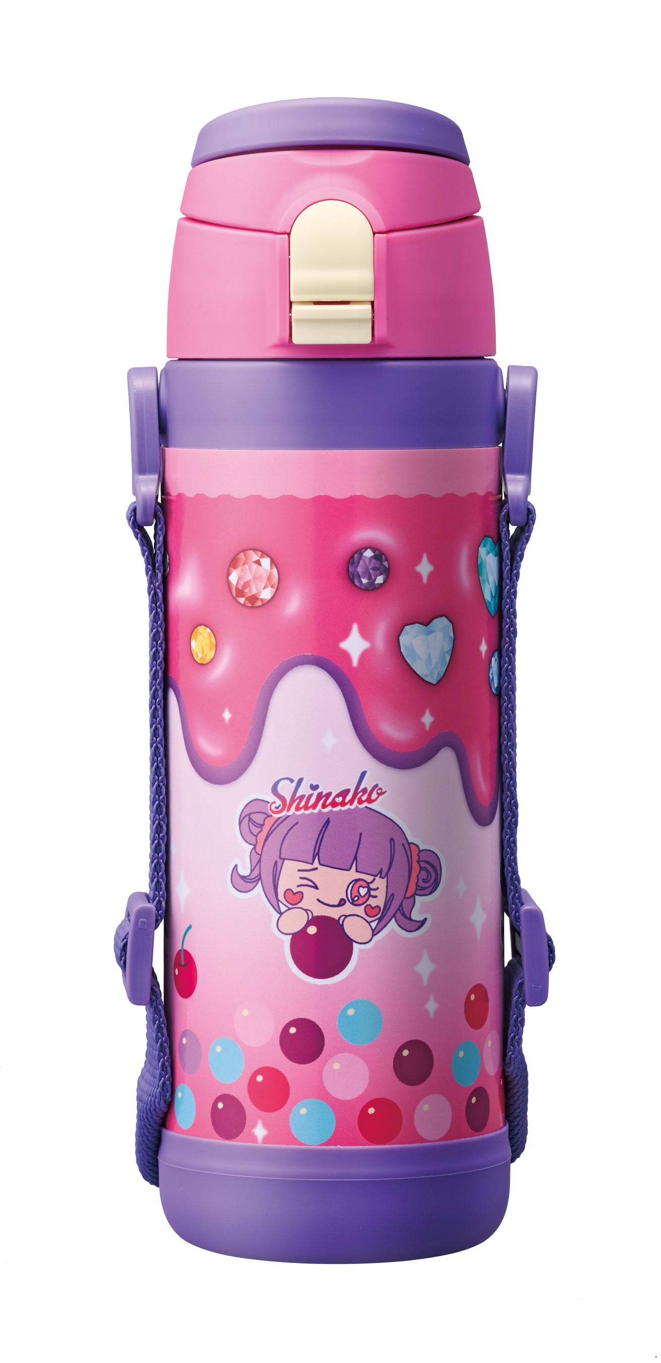 原宿系動画クリエイター「しなこ」とのコラボステンレスボトル「しなこ