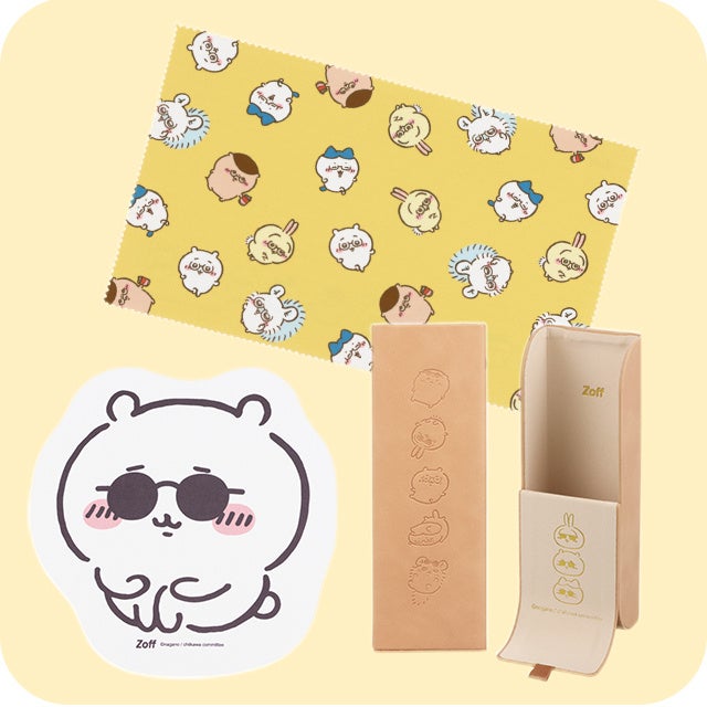 メガネブランド「Zoff」と「ちいかわ」が再びコラボレーション ちい