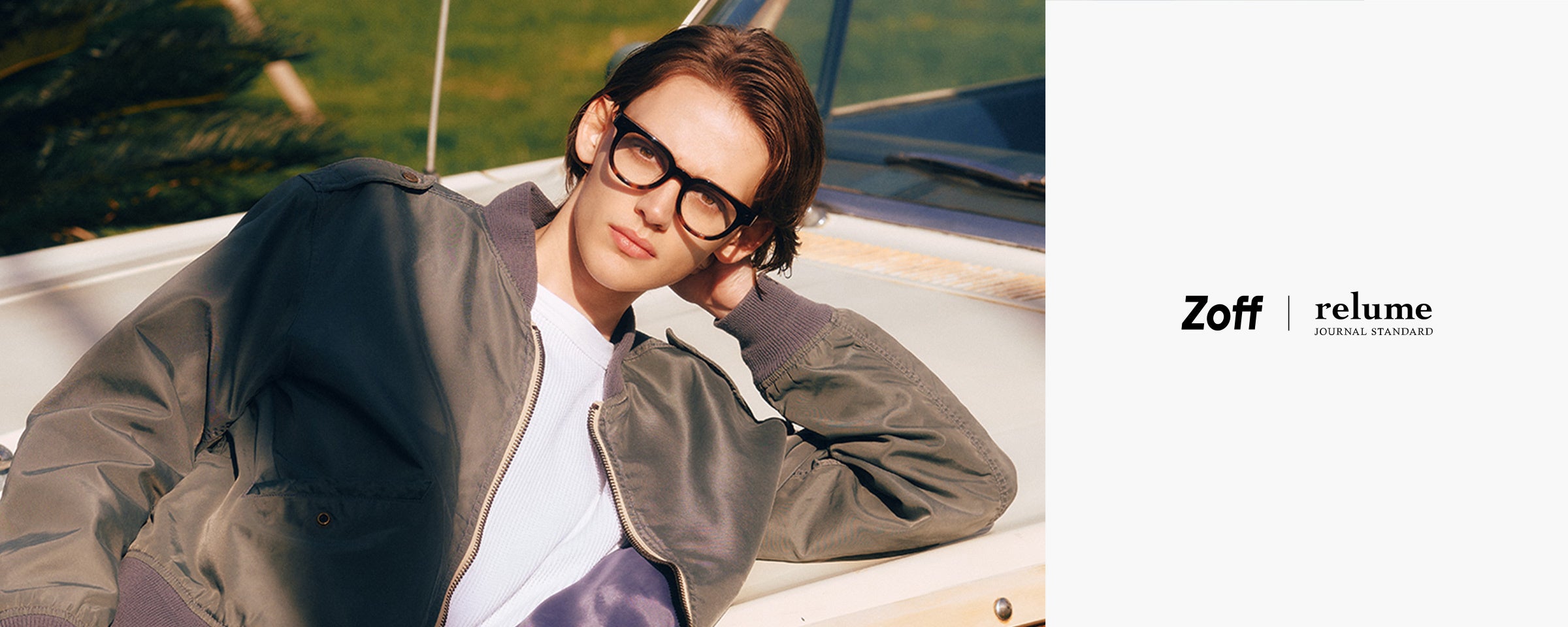 Zoff｜JOURNAL STANDARD relume」第5弾 2025年春の新作アイウェア