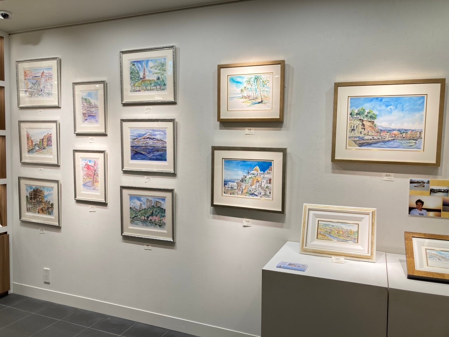 新宿伊勢丹6階アート＆フレーム【榎木孝明 作品展 ～俳優の眼差し 歴史