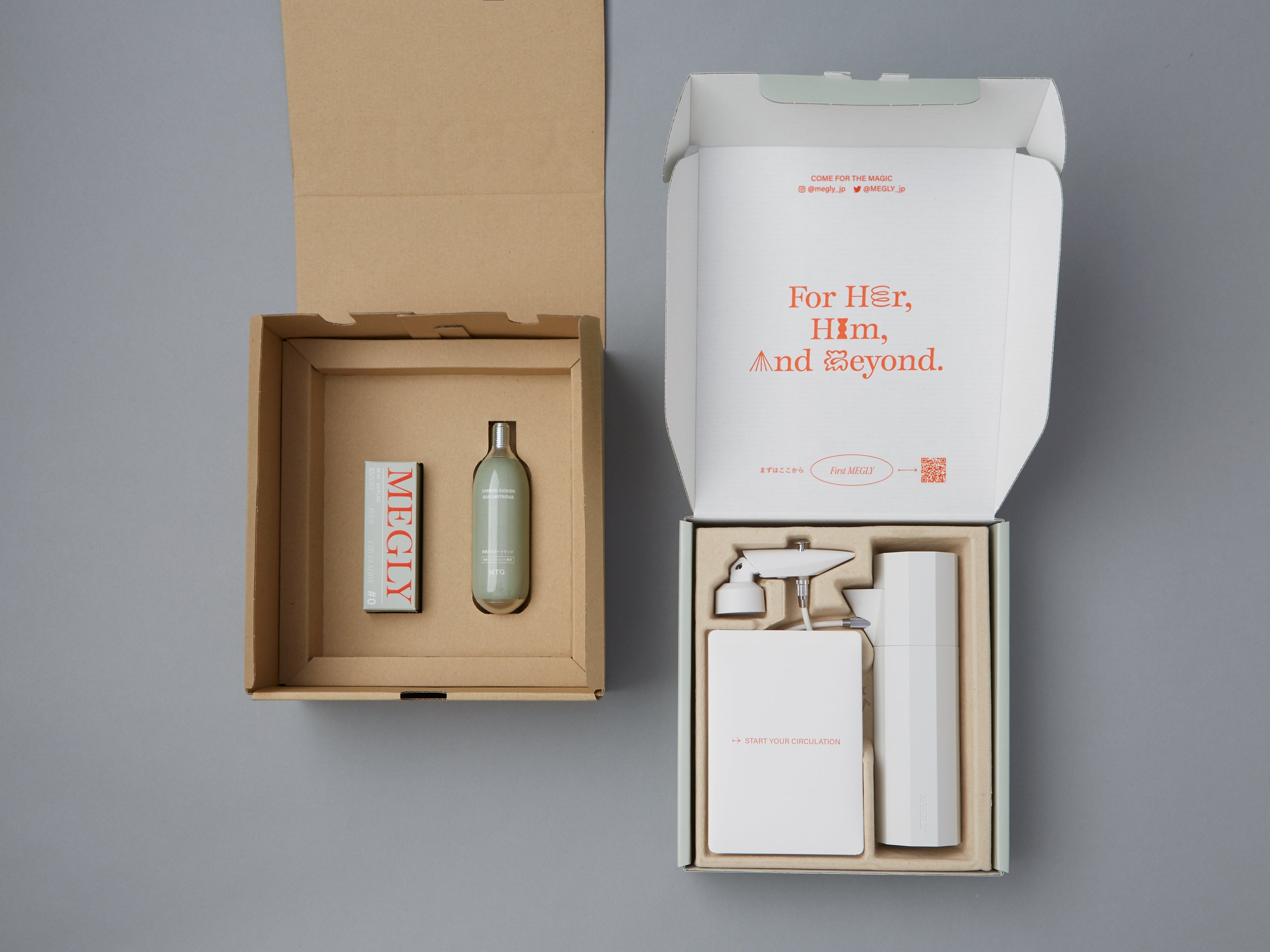 高濃度炭酸*¹×すべての配合成分」が角層最深部へ浸みわたる。MEGLY