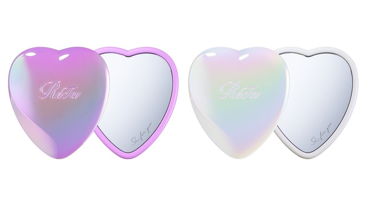 ReFa HEART BRUSH mini」「ReFa HEART COMB Aira」「ReFa HEART MIRROR
