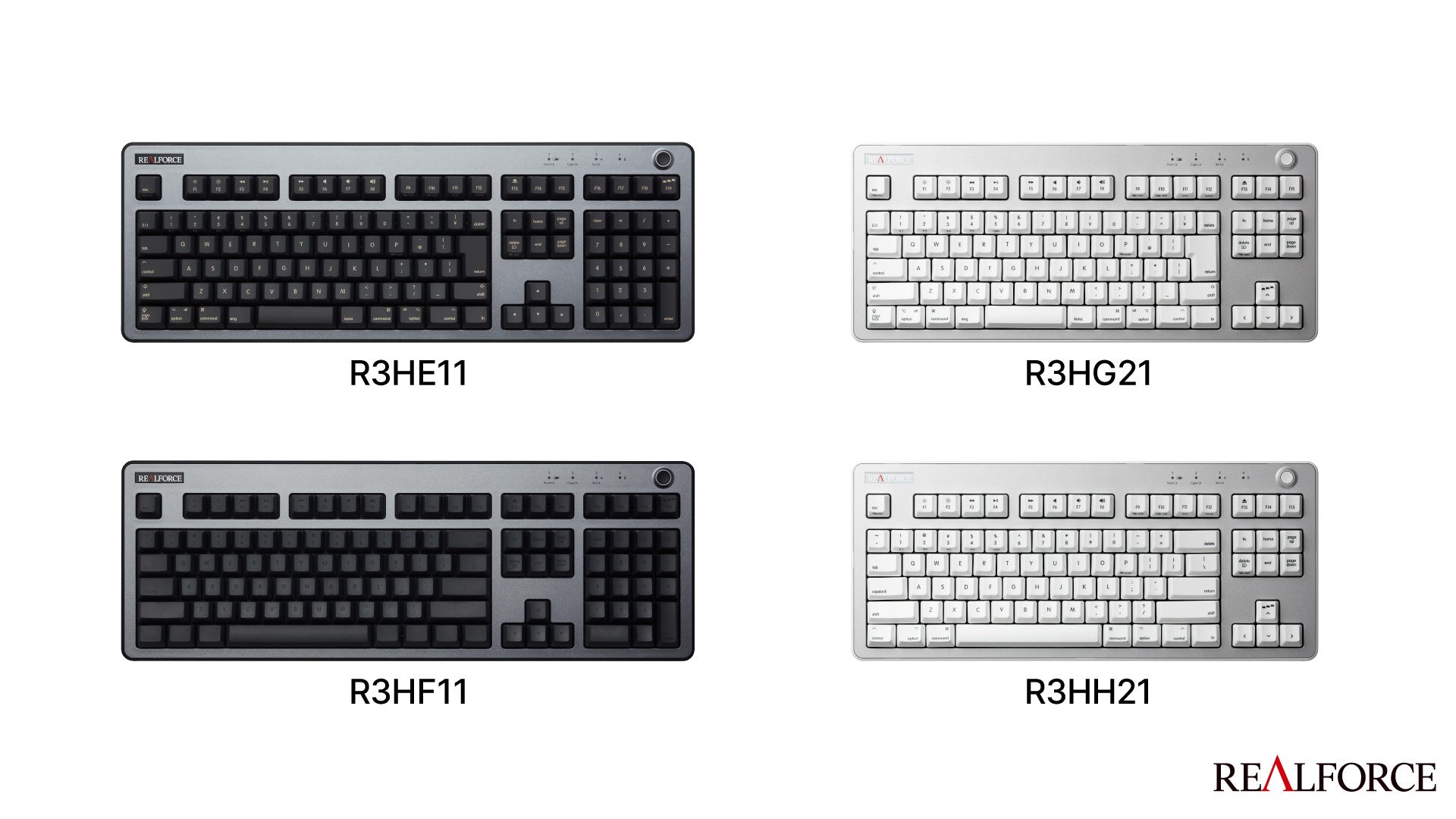 東プレ、「REALFORCE R3キーボード」Mac用配列8製品を発売 | 東プレ