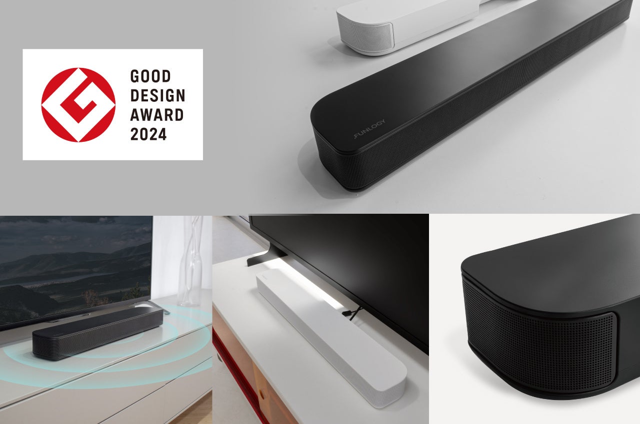 FUNLOGYのサウンドバーが「2024年度グッドデザイン賞」を受賞