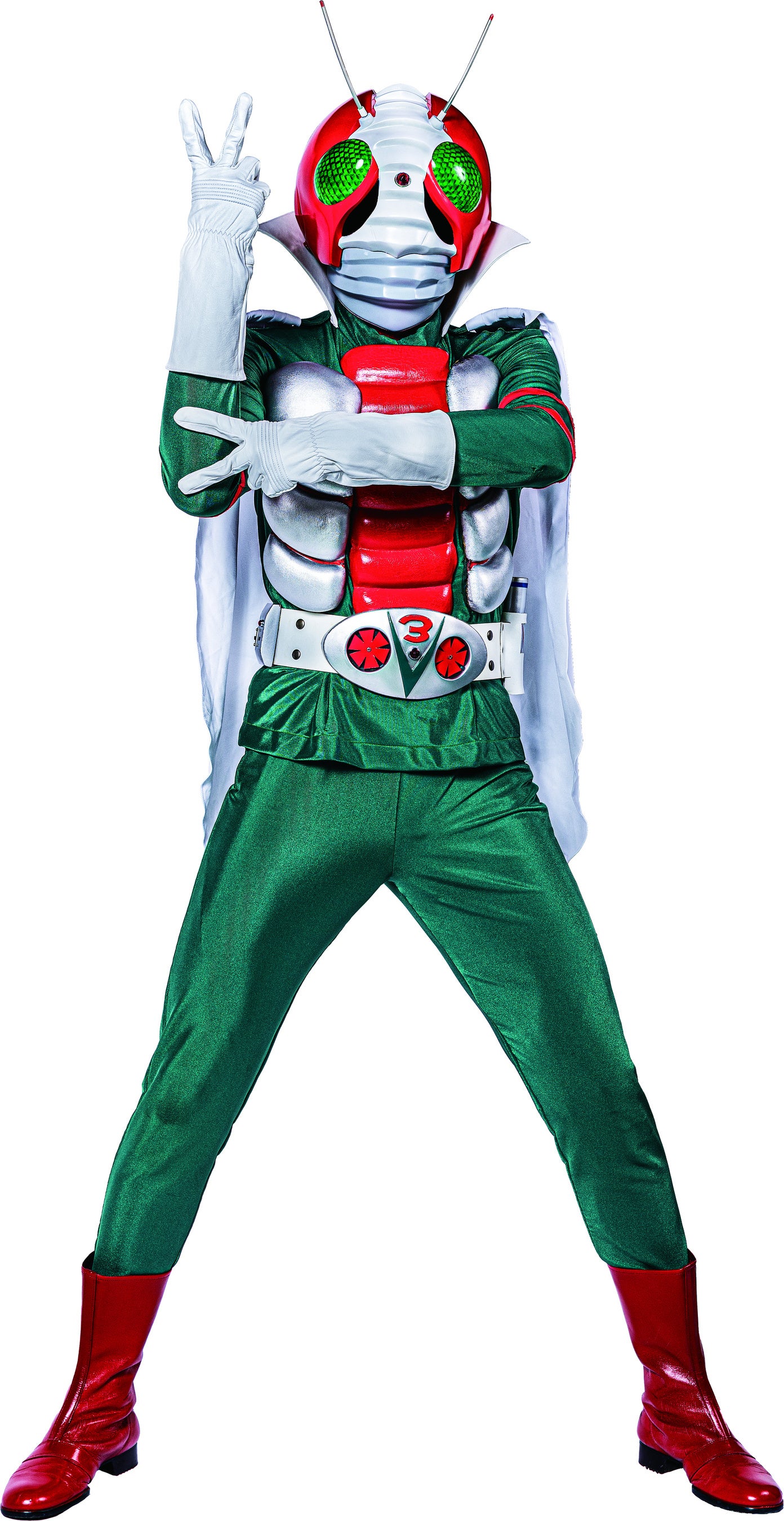 仮面ライダーX・アマゾン・ストロンガーの3人が初登場 栄光の7人