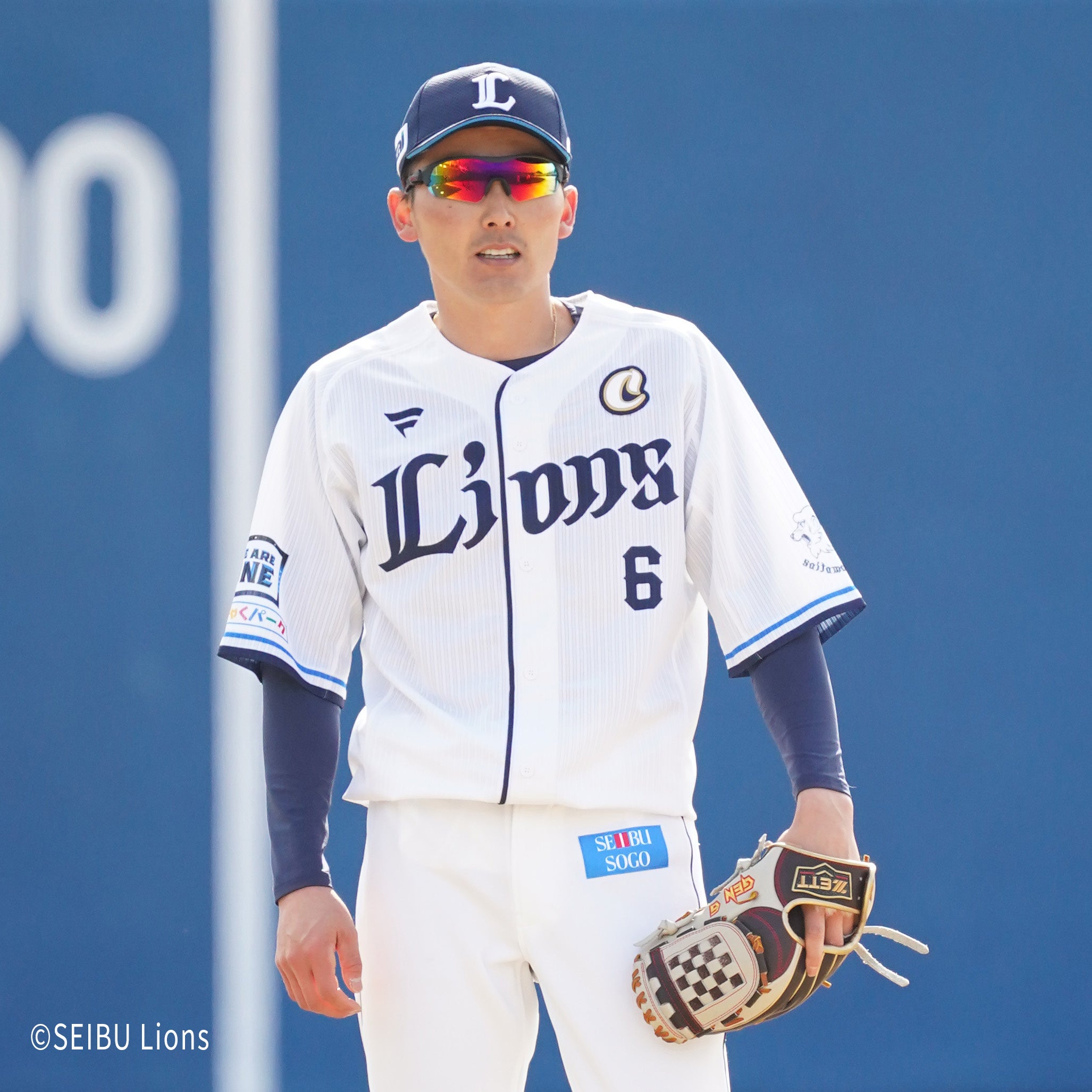 SWANS × プロ野球・埼玉西武ライオンズ源田壮亮選手 サングラス