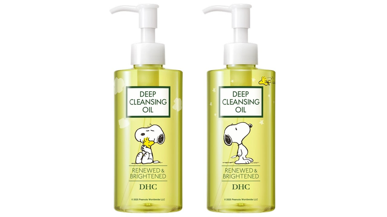 DHC×スヌーピー 限定デザインのクレンジングオイルが登場！ | 株式会社