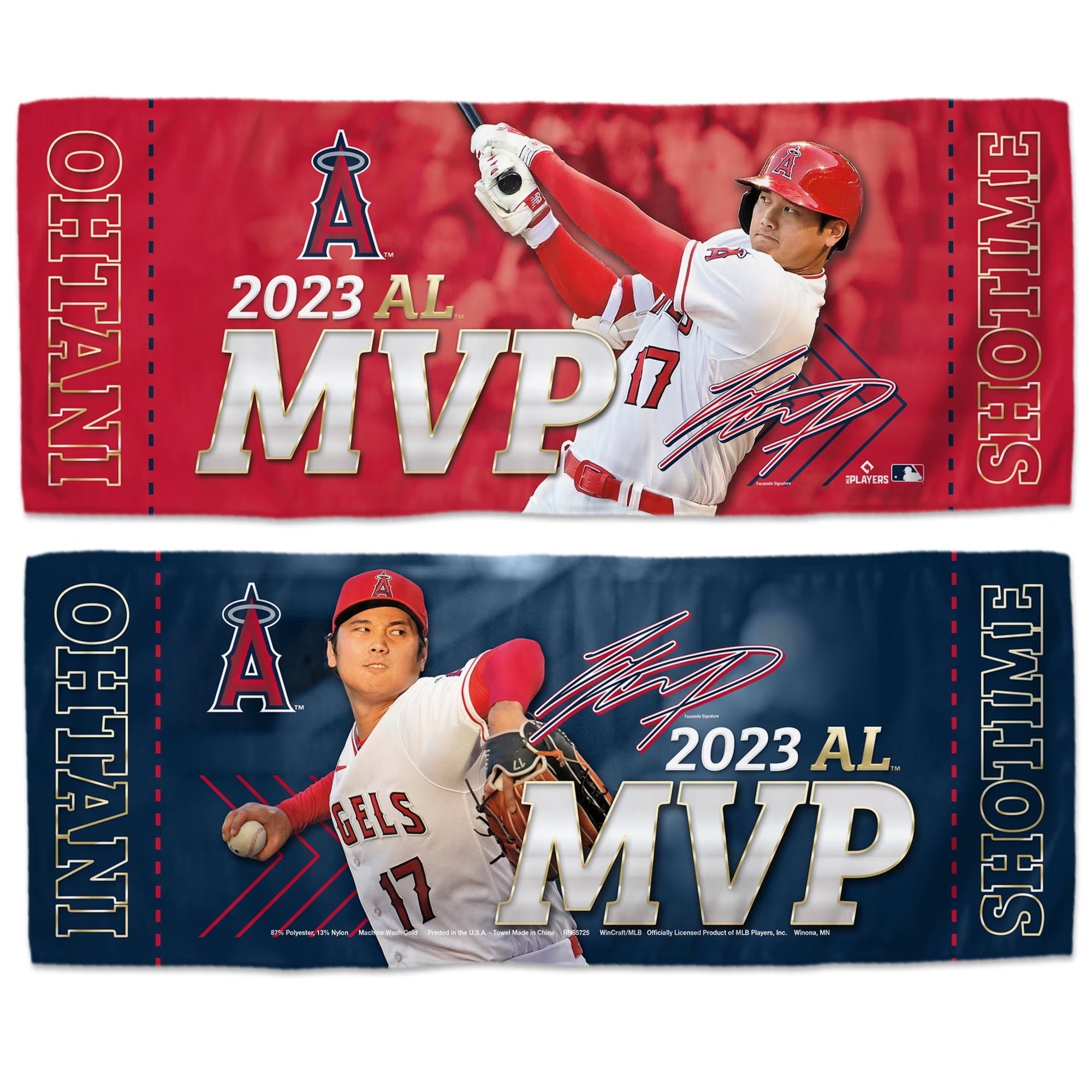 大谷翔平選手 2度目MVP受賞】本日より記念グッズを発売開始