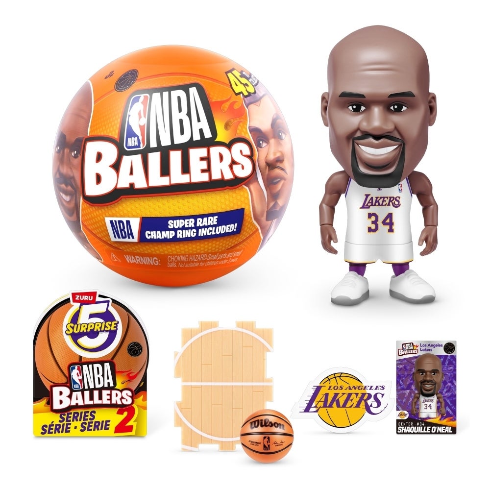 NBAスター選手のフィギュアがランダムで当たる！「NBA Ballers Vol.1