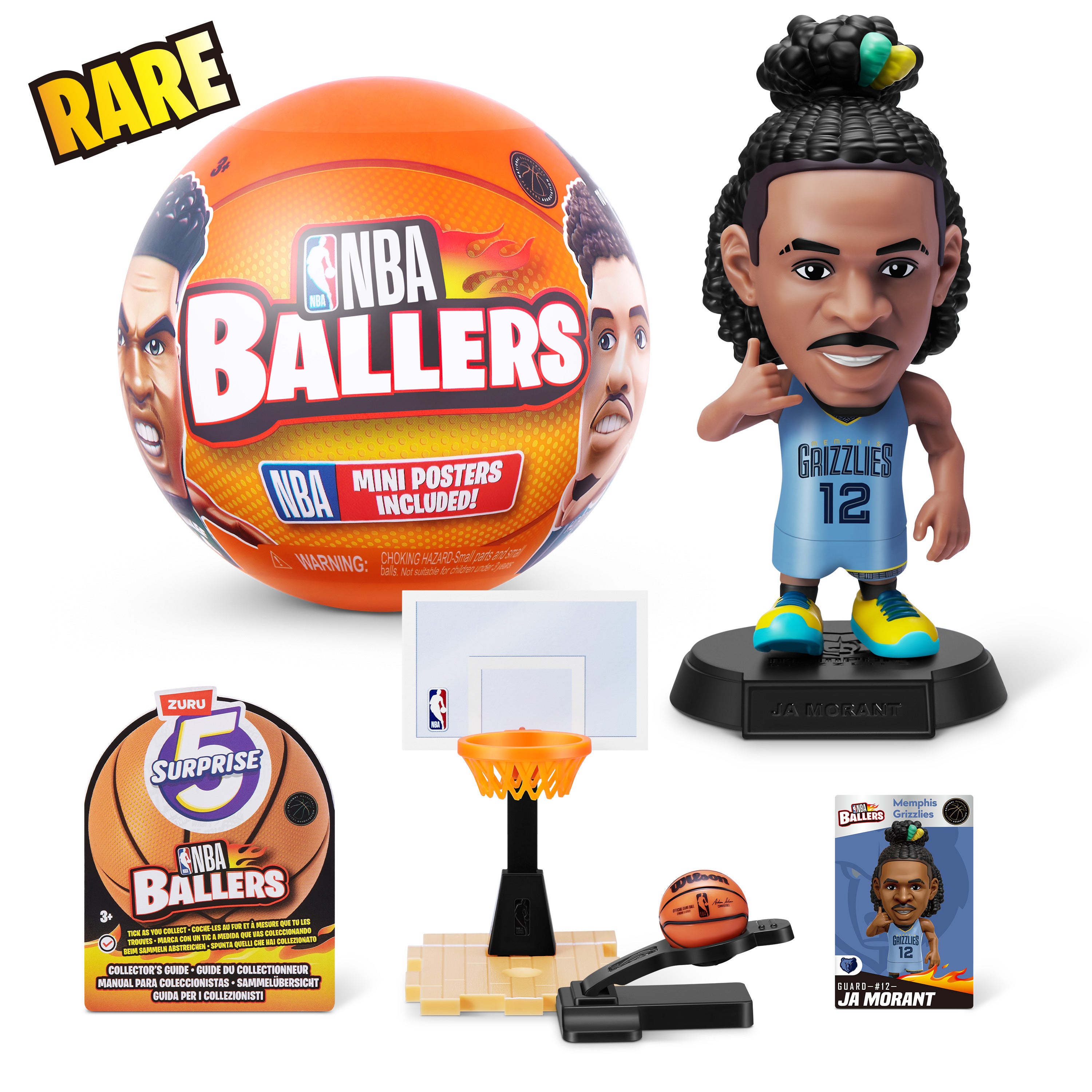 NBAスター選手のフィギュアがランダムで当たる！「NBA Ballers Vol.1