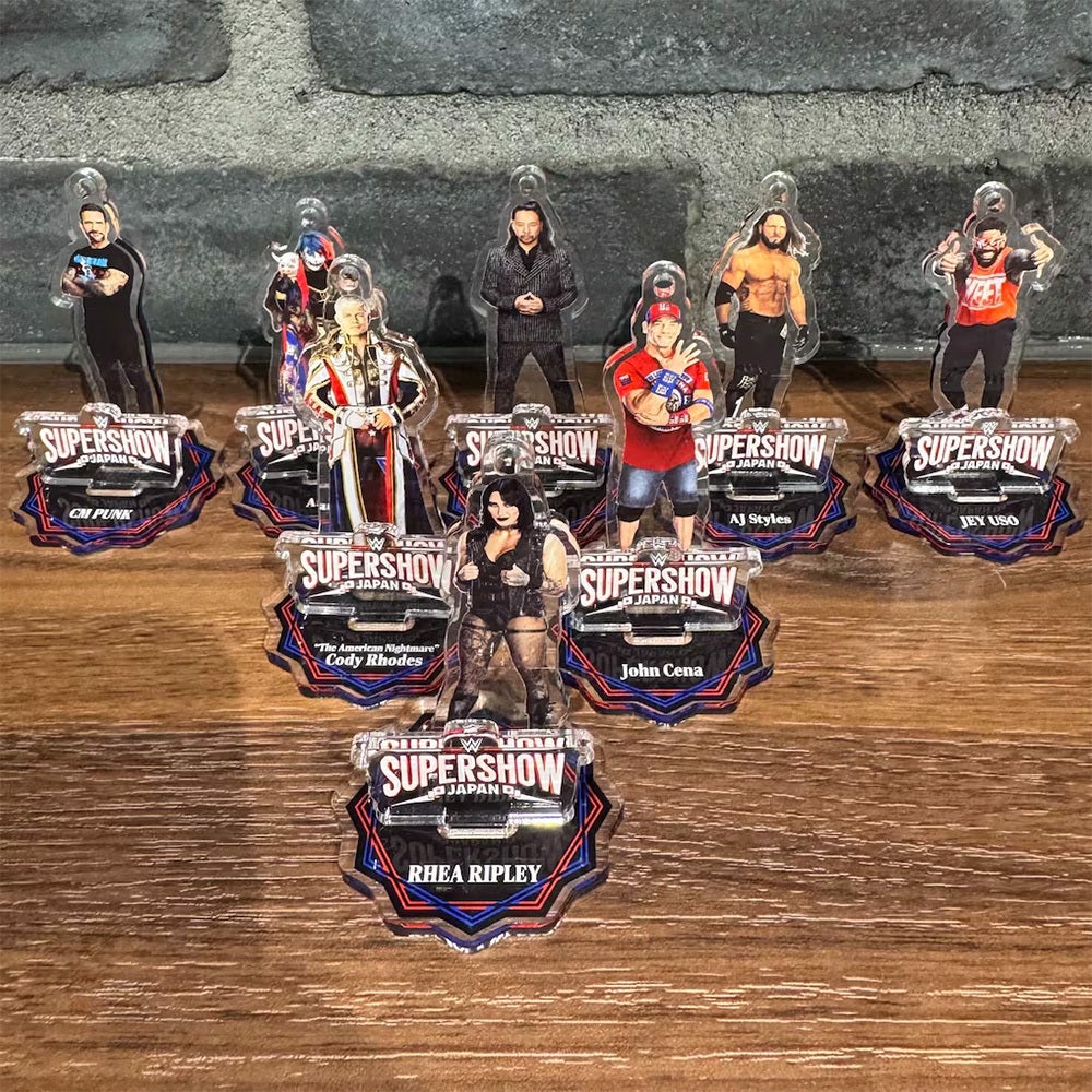 WWE来日記念オフィシャルグッズが10月10日より販売開始！ | ファナ