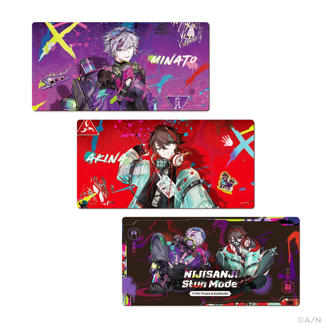 NIJISANJI Stun Mode Type：Fuwa＆Saegusa】グッズを2025年12月17日(水