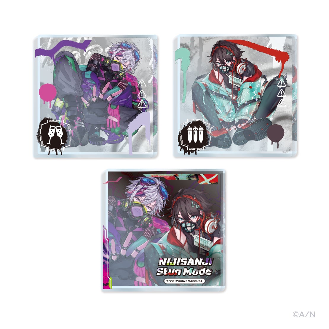 NIJISANJI Stun Mode Type：Fuwa＆Saegusa】新作グッズ登場！ 12月17日