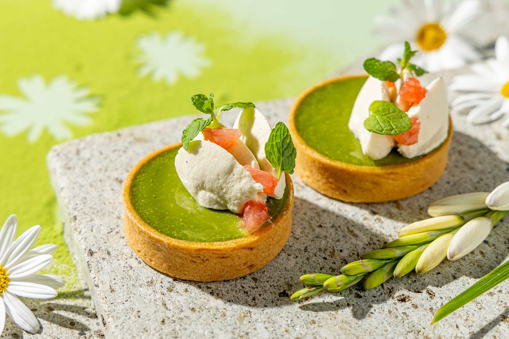 コンラッド東京、4月28日（月）より「抹茶アフタヌーンティー