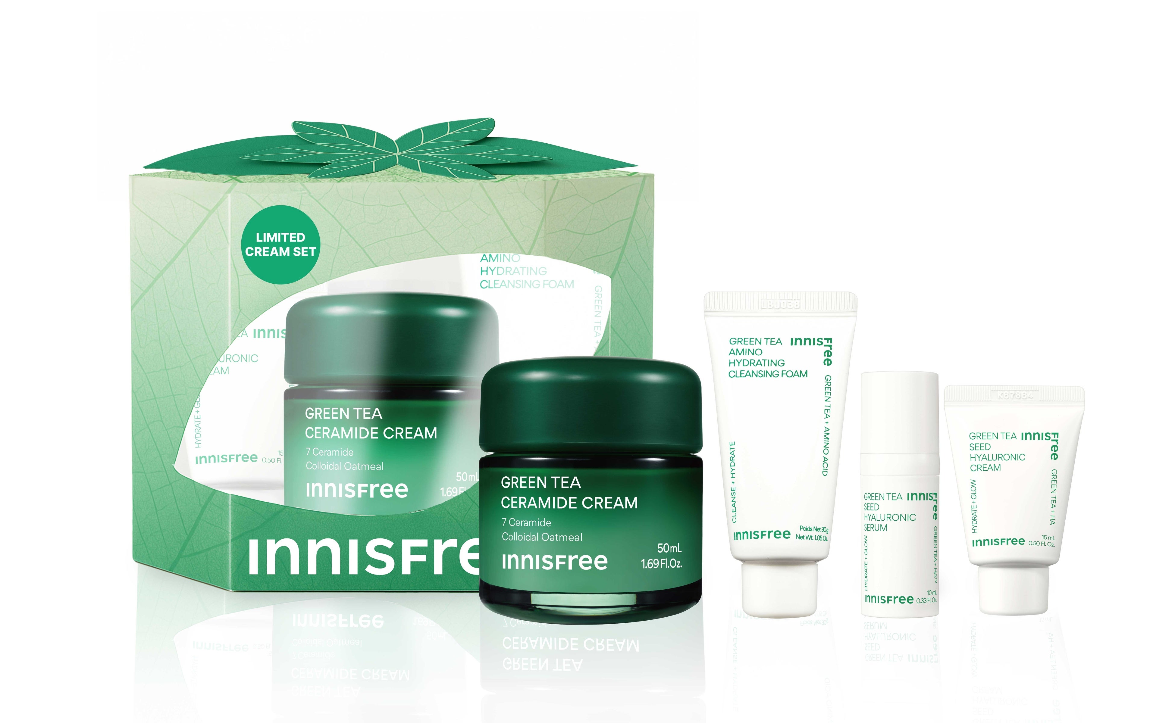 INNISFREE】この冬だけの特別仕様。グリーンティー セラミド バリア