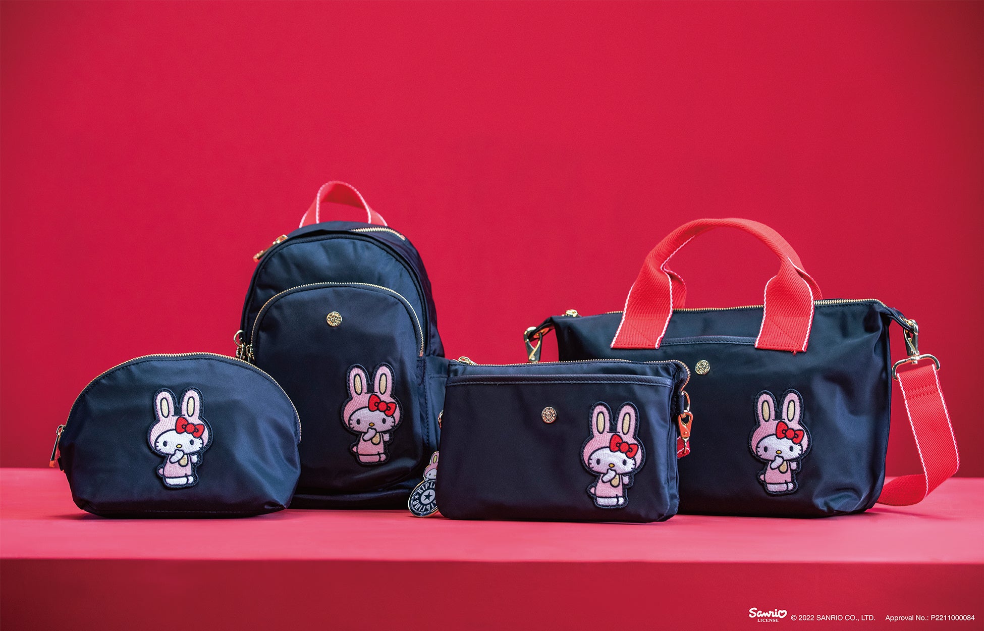 キプリングから2023年の干支・うさぎをモチーフにしたHello Kittyとの