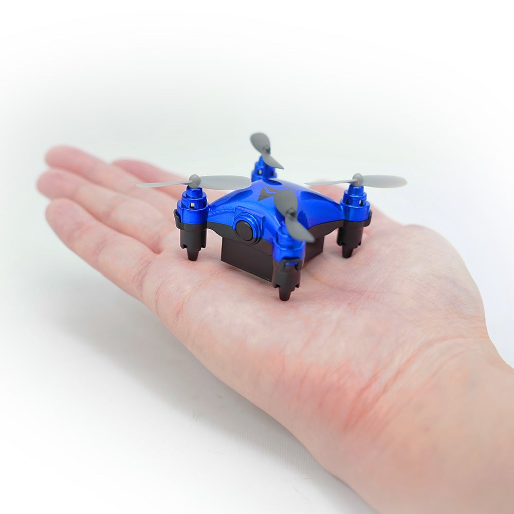 新商品】手のひらサイズのミニドローン登場！ワンプッシュ操作で